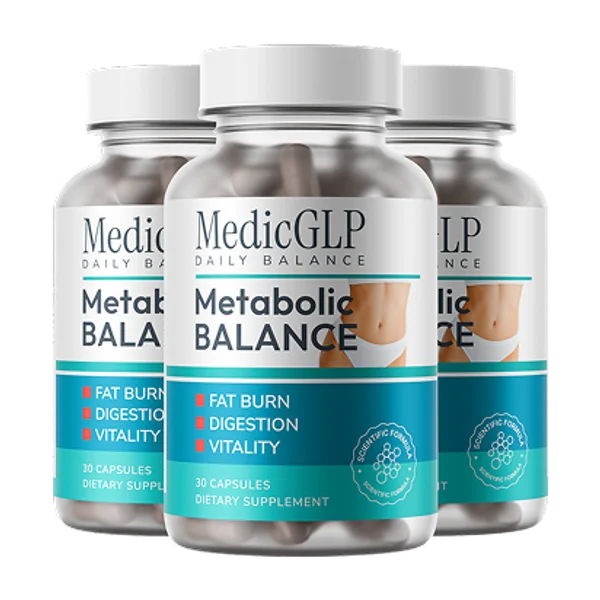 MedicGLP Daily Balance Kapseln, drei Flaschen