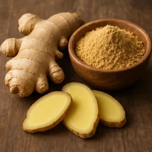 Fresh ginger root used in Ginger Root Extract