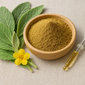 Mullein leaves used in Mullein Leaf Extract