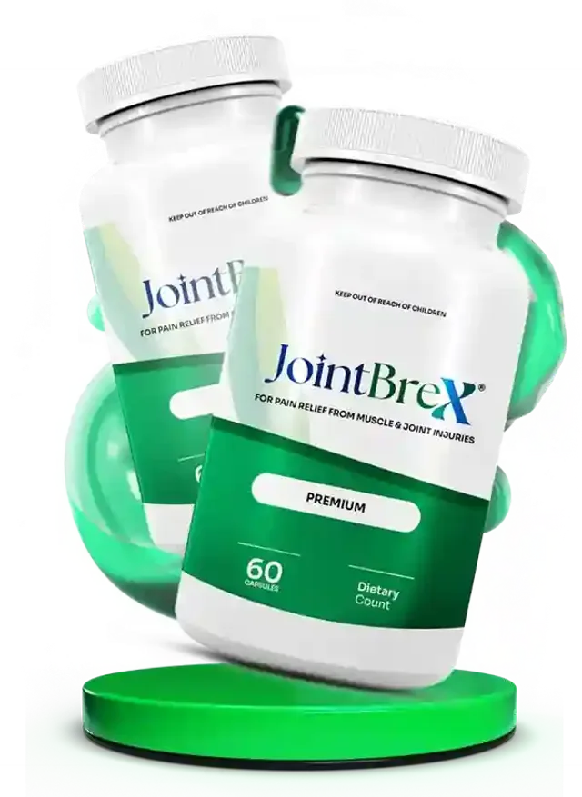 JointBrex joint pain relief supplement bottles