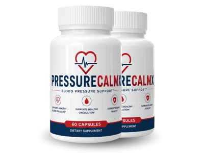 Two bottles of PressureCalmX