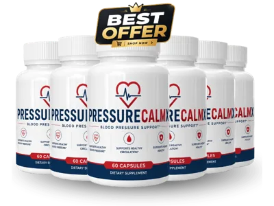 Six bottles of PressureCalmX